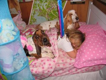 Sharing the bed with your sister